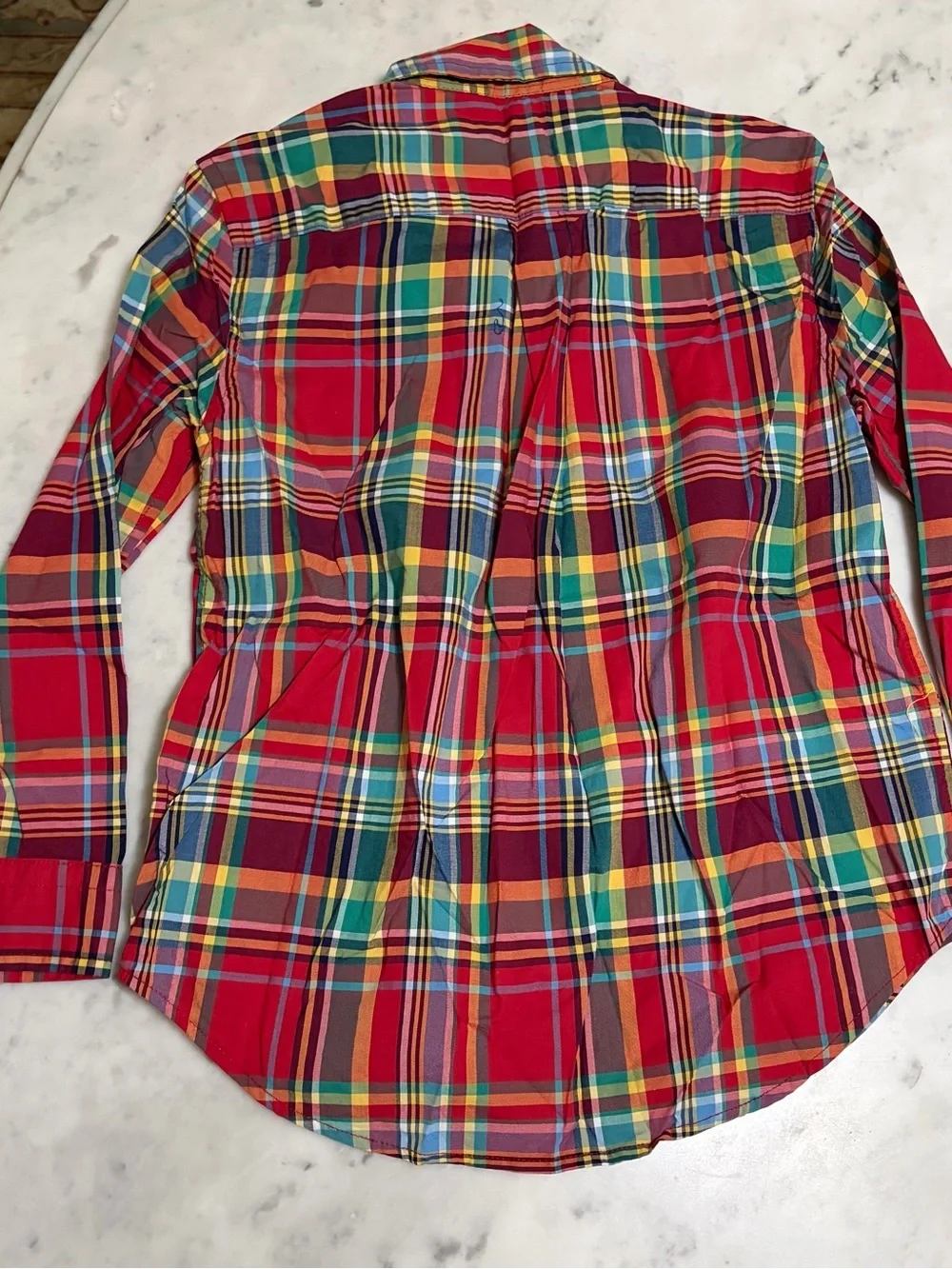 Polo Ralph Lauren Multicolor Red Plaid Button-Down Shirt